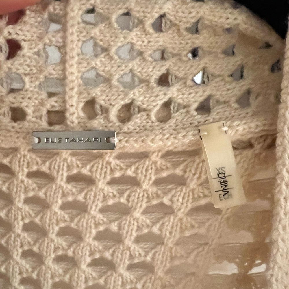 Elie Tahari Maeve Fringe Vest - Picture 3 of 3